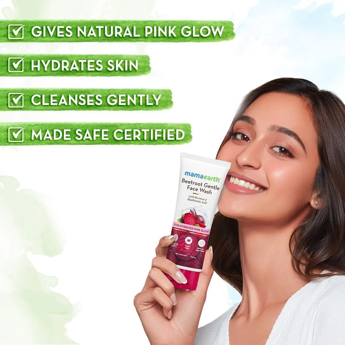 Mama Earth Beetroot Gentle Face Wash