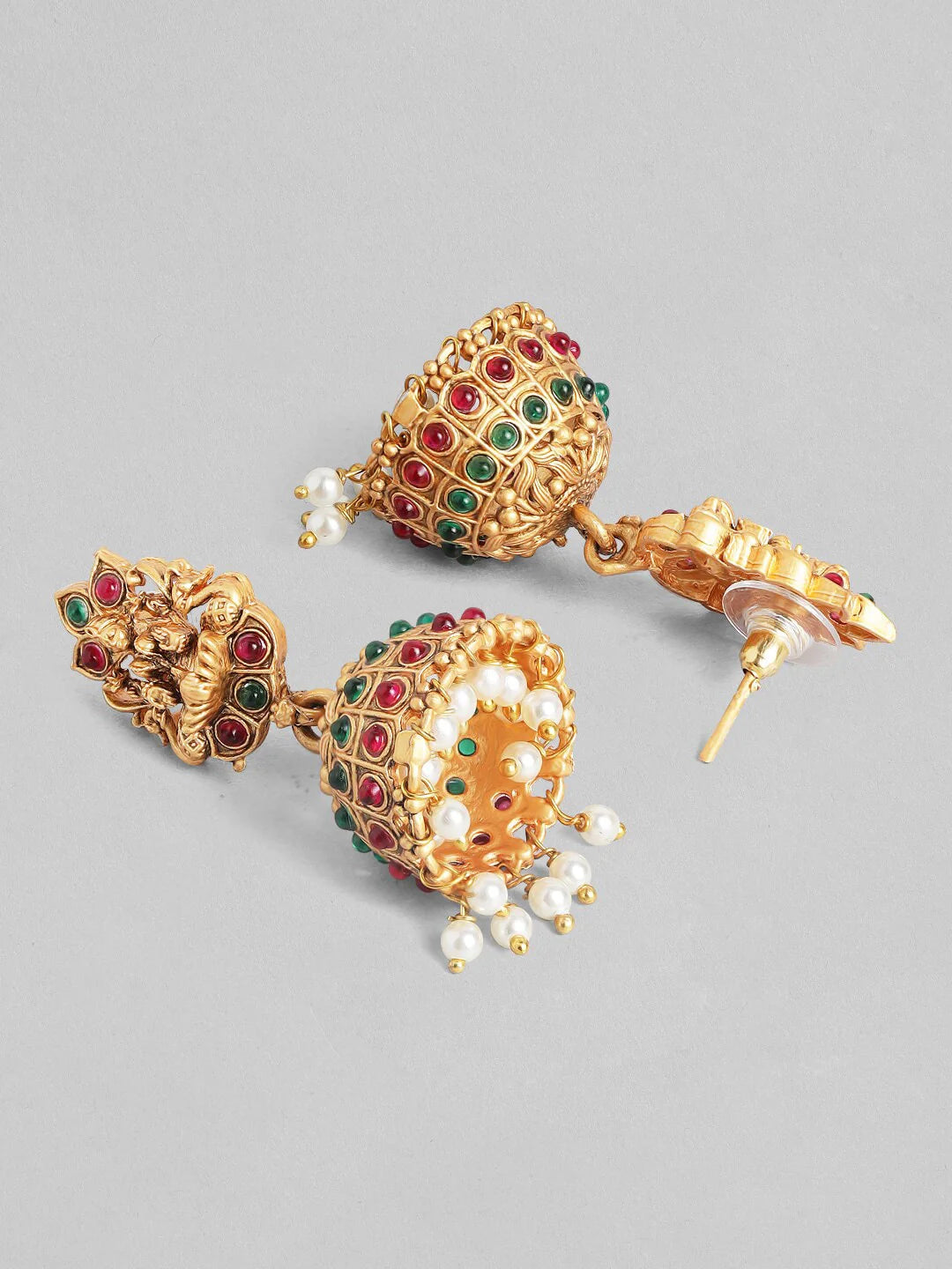24K Gold Plated Divine Lakshmi Necklace Set