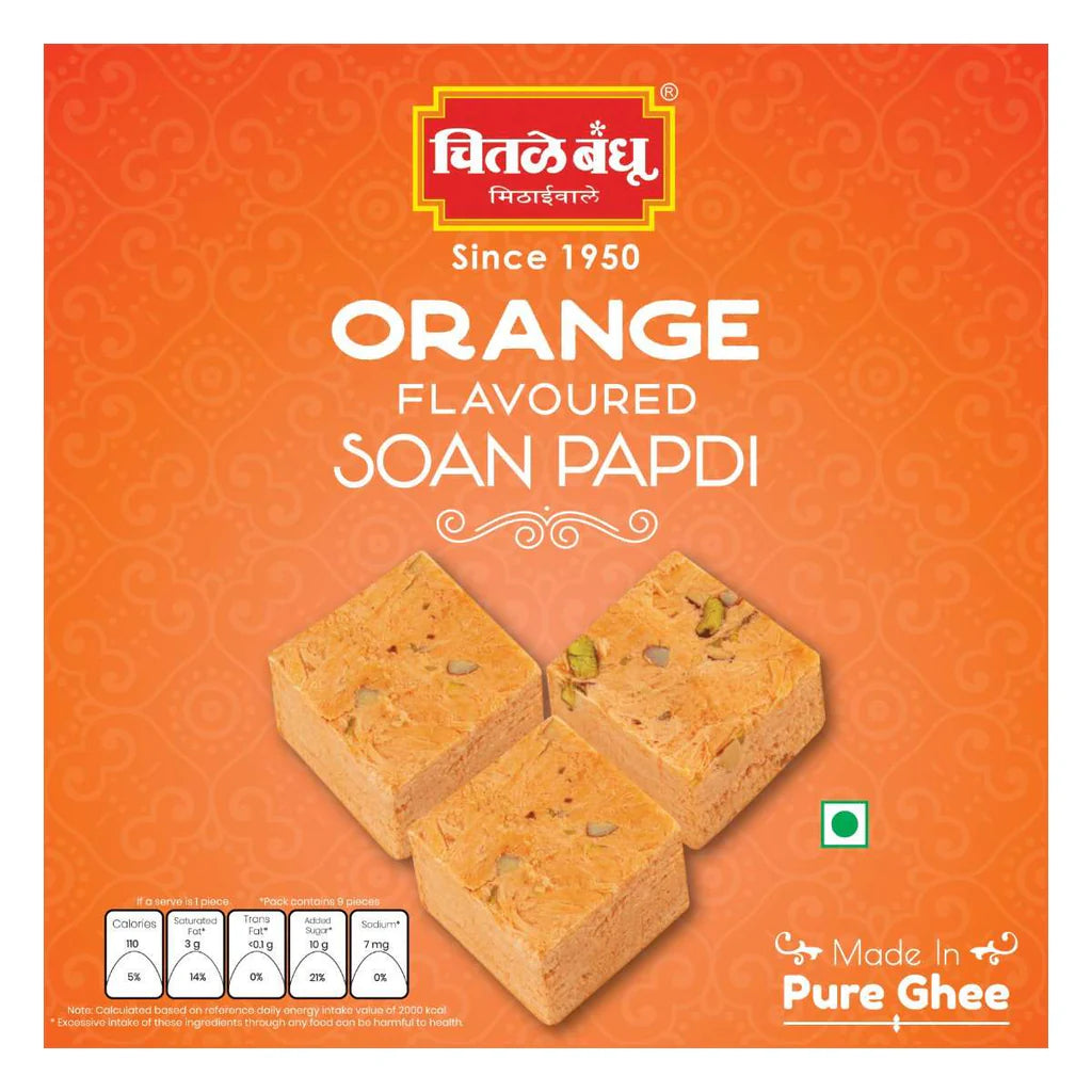 Soan Papdi Orange
