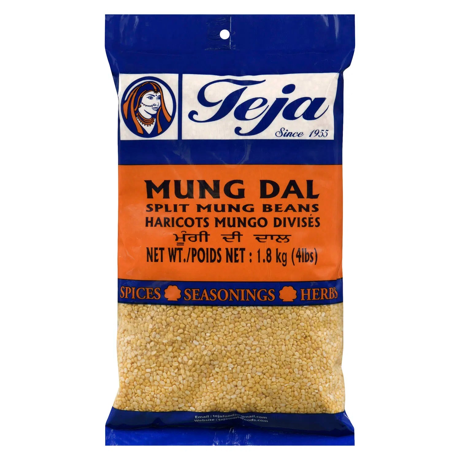 Mung Dal, 4 Pound