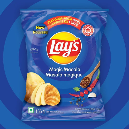 Lay's - Magic Masala Potato Chips - 165g