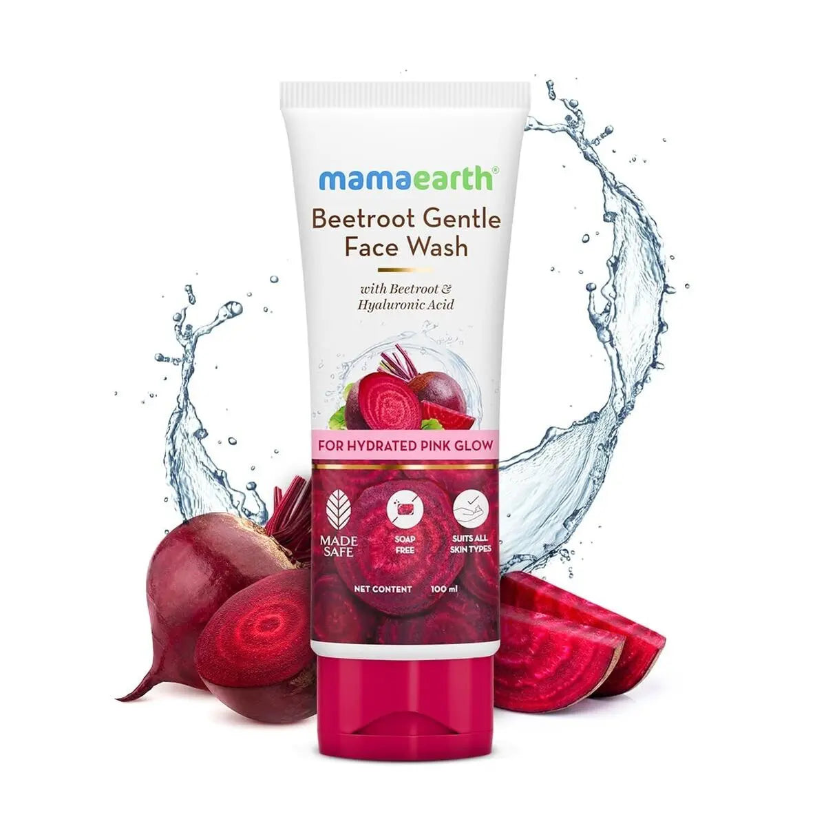 Mama Earth Beetroot Gentle Face Wash