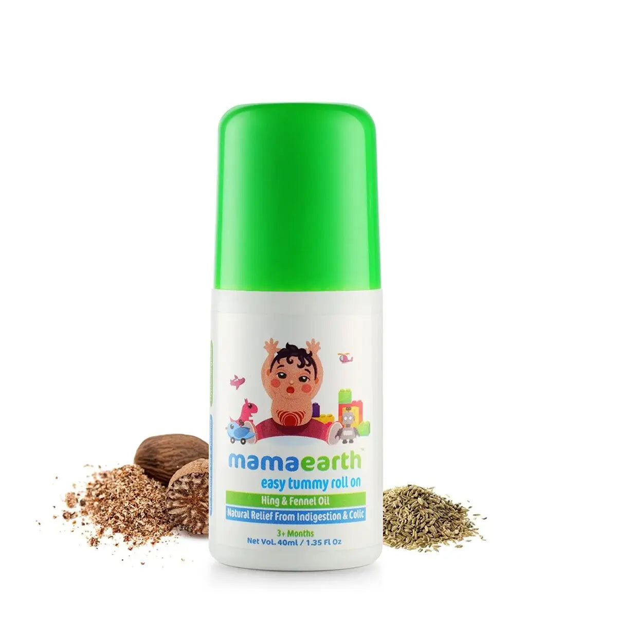 Mamaearth Easy Tummy Roll-On – Gentle Relief for Tummy Troubles 🌿👶