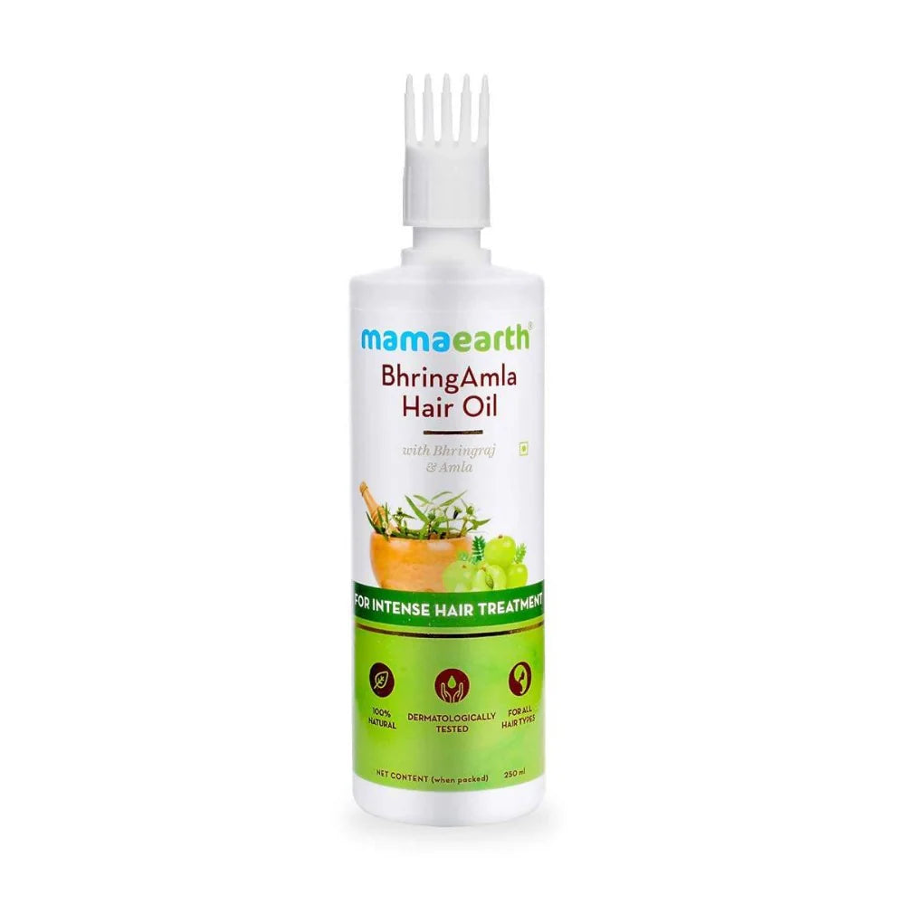 Mama Earth Bhring Amla Hair Oil